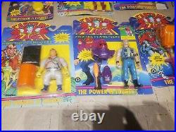 Vtg Lot Captain Planet planeteers argos verminous toy action figures Tiger 1991