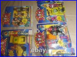 Vtg Lot Captain Planet planeteers argos verminous toy action figures Tiger 1991
