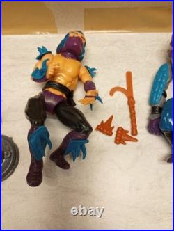 Vtg Lot of 10 Teenage Mutant Ninja Turtles TMNT 1988 Action Figures in Carrier
