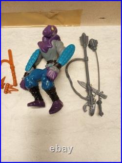 Vtg Lot of 10 Teenage Mutant Ninja Turtles TMNT 1988 Action Figures in Carrier