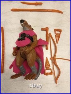 Vtg Lot of 10 Teenage Mutant Ninja Turtles TMNT 1988 Action Figures in Carrier