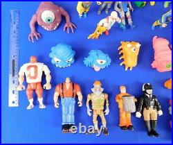 Vtg Lot of The Real Ghostbusters Toys- 27 Figures/Ghosts, Ecto-1, Fire Station