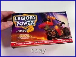 Vtg Lot (x5) 1986 Tonka Legions of Power MSIB sealed box star legions tech toy