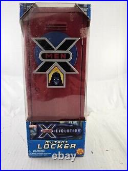 Vtg Marvel X-Men Evolution Mutant Locker Nightcrawler Metal Toy Biz 2001 Rare 97