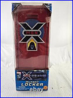 Vtg Marvel X-Men Evolution Mutant Locker Nightcrawler Metal Toy Biz 2001 Rare 97