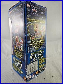 Vtg Marvel X-Men Evolution Mutant Locker Nightcrawler Metal Toy Biz 2001 Rare 97