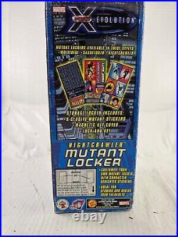 Vtg Marvel X-Men Evolution Mutant Locker Nightcrawler Metal Toy Biz 2001 Rare 97