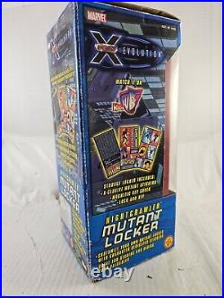 Vtg Marvel X-Men Evolution Mutant Locker Nightcrawler Metal Toy Biz 2001 Rare 97