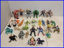 Vtg Mixed Lot Of 27 Toys Action Figures 2000s boys Collection