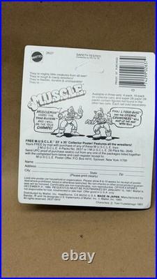 Vtg Original 1985 Mattel MUSCLE Action Figures 4 Pack No 2637 Sealed MOC
