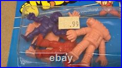 Vtg Original 1985 Mattel MUSCLE Action Figures 4 Pack No 2637 Sealed MOC