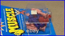 Vtg Original 1985 Mattel MUSCLE Action Figures 4 Pack No 2637 Sealed MOC