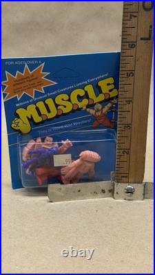 Vtg Original 1985 Mattel MUSCLE Action Figures 4 Pack No 2637 Sealed MOC