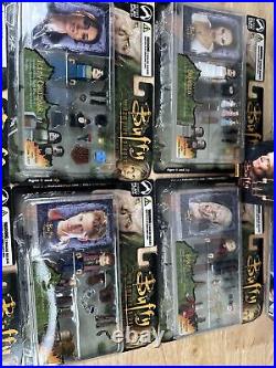 Vtg Palisades Toys Buffy The Vampire Slayer Palz Series 1 & 2 11 Figures Rare