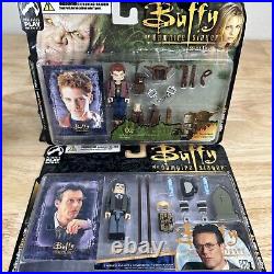 Vtg Palisades Toys Buffy The Vampire Slayer Palz Series 1 & 2 11 Figures Rare