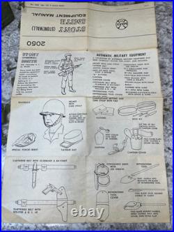 Vtg + Repro Marx Stony Stonewall Smith Marx with Box Manual 40 Accessories