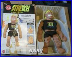 Vtg STRETCH ARMSTRONG stretchable 15 action figure toy 1992 CAP, in DAMAGED box