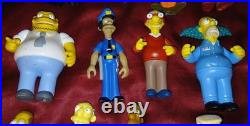 Vtg Simpsons Playmates Interactive Environment 16 Figure Toy Lot Supporting Cast