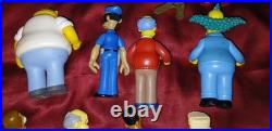 Vtg Simpsons Playmates Interactive Environment 16 Figure Toy Lot Supporting Cast