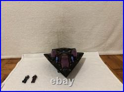 Vtg Starcom Shadowbat With 2 Pilots & 2 Parasites Retro Space Toy 1986 WORKS