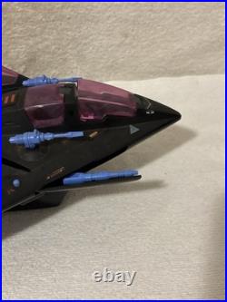 Vtg Starcom Shadowbat With 2 Pilots & 2 Parasites Retro Space Toy 1986 WORKS