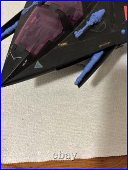 Vtg Starcom Shadowbat With 2 Pilots & 2 Parasites Retro Space Toy 1986 WORKS