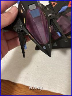 Vtg Starcom Shadowbat With 2 Pilots & 2 Parasites Retro Space Toy 1986 WORKS
