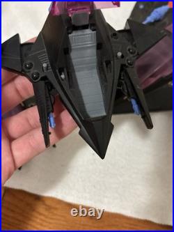Vtg Starcom Shadowbat With 2 Pilots & 2 Parasites Retro Space Toy 1986 WORKS
