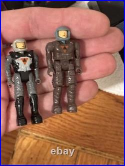 Vtg Starcom Shadowbat With 2 Pilots & 2 Parasites Retro Space Toy 1986 WORKS