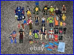 Vtg TMNT Gi Joe Transformers Captain Planet Biker Mice Mego Ghostbusters Lot