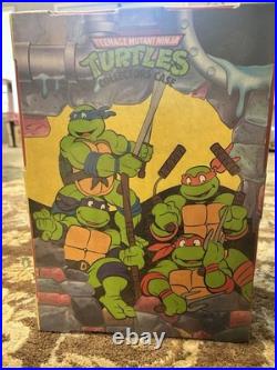 Vtg Teenage Mutant Ninja Turtle TMNT Playmates Collectors Case Lot of 20 figures