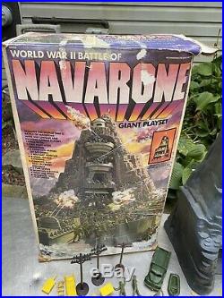 Vtg Ww 2 Phoenix 1983 Toy Navarone Giant Army Figures Mountain Playset Marx Box