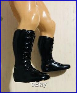 WARLORD 1989 Series 6 Black Card WWF LJN Figure Wrestler Toy Vintage