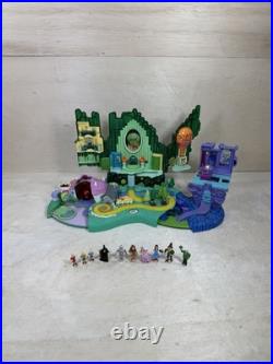 WIZARD of OZ Polly Pocket Playset Emerald City 2001 100% COMPLETE Look/Read