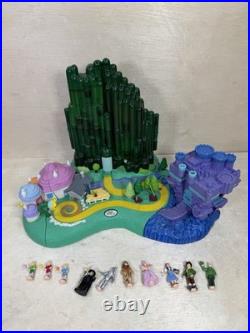 WIZARD of OZ Polly Pocket Playset Emerald City 2001 100% COMPLETE Look/Read