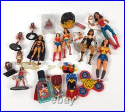 WONDER WOMAN Toy Figures Car Lego Lot Mixed Vintage