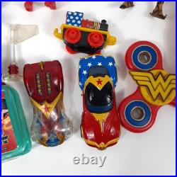 WONDER WOMAN Toy Figures Car Lego Lot Mixed Vintage