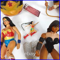 WONDER WOMAN Toy Figures Car Lego Lot Mixed Vintage