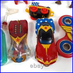 WONDER WOMAN Toy Figures Car Lego Lot Mixed Vintage