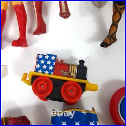 WONDER WOMAN Toy Figures Car Lego Lot Mixed Vintage