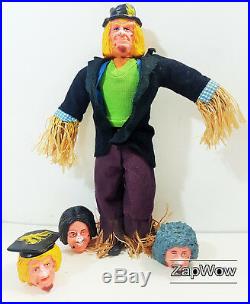 WORZEL GUMMIDGE 1970s Action Figure 12 Bendy Toys Vintage Flexible Soft Toy
