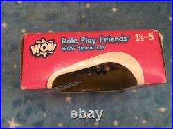 WOW toys Role Play Friends WOW Figures Set Worker 1990 Old Vintage toy figure