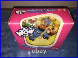 WOW toys Role Play Friends WOW Figures Set Worker 1990 Old Vintage toy figure WOW toys Role Play Friends WOW Figures Set Worker 1990 Old Vintage toy figure