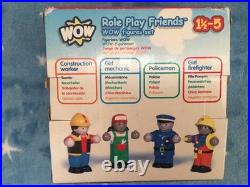 WOW toys Role Play Friends WOW Figures Set Worker 1990 Old Vintage toy figure