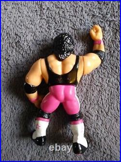 WWF Bret Hart Wrestling Action Figure by Hasbro 1991 Very Rare Vintage Toy