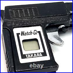 Watch Q Colt Combat Custom Transformers Figure Toy Gun Robo Takara 1984 Japan
