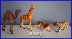 Wild Animals, (Zoo, Safari) Vintage figures made in Spain 50's By Pech Hnos(PH)