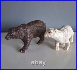 Wild Animals, (Zoo, Safari) Vintage figures made in Spain 50's By Pech Hnos(PH)