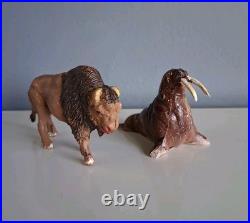 Wild Animals, (Zoo, Safari) Vintage figures made in Spain 50's By Pech Hnos(PH)