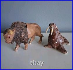 Wild Animals, (Zoo, Safari) Vintage figures made in Spain 50's By Pech Hnos(PH)